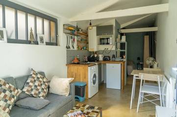 Gîte pour 2 personnes, avec jardin à Pierrefitte-sur-Seine
