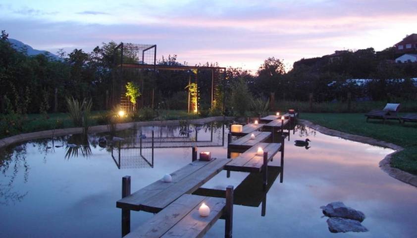 Apartahotel para 4 personas, con Balcón y Terraza además de Jardín y Vistas en Llanes