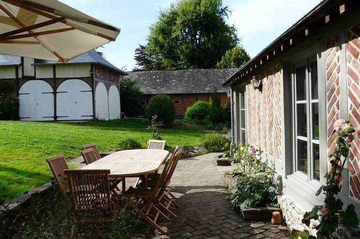 Vakantiehuis voor 9 personen, met tuin en terras, met huisdier in Haute-Normandië