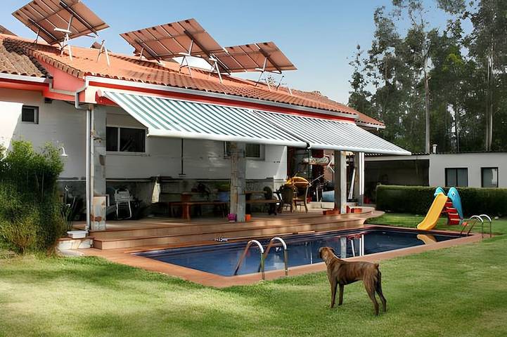 Villa für 10 Personen, mit Garten und Terrasse sowie Sauna, mit Haustier - 1