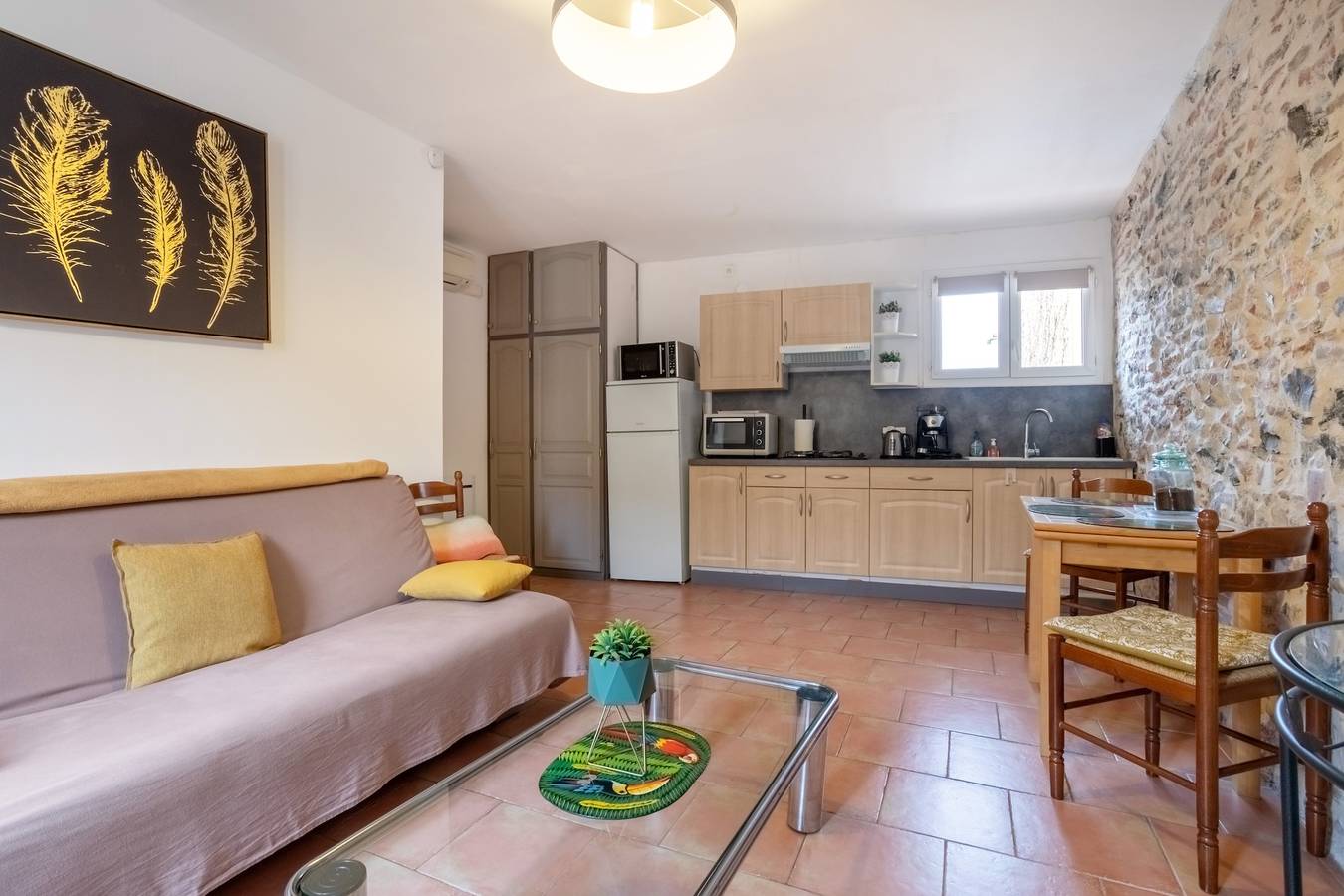 Ganze Wohnung, Schönes Apartment in Claira' mit Wlan und Klimaanlage in Claira, Côte d'Améthyste
