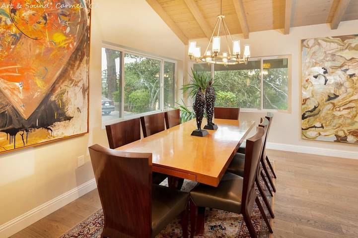 Vacation house for 10 people, with balcony and yard, with pets in Big Sur