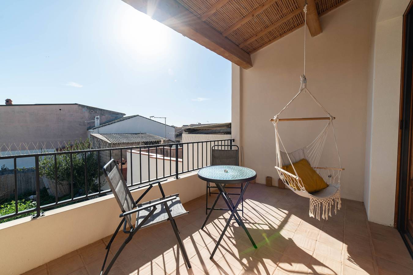 Casa Tharros Apartment Terrace in Nurachi, Stagno di Càbras