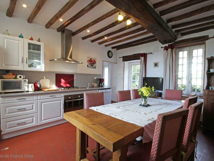 Maison chaleureuse aux portes d'Argentan - 9 pers. in Sarceaux, Région d'Argentan