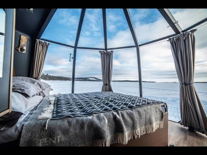 Ferienhaus für 2 Personen, mit Ausblick und Terrasse in Nordschweden - 4