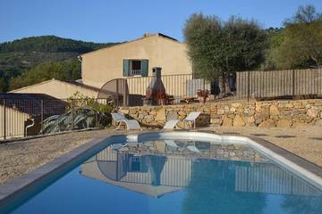 Ferienhaus für 5 Personen, mit Pool und Terrasse sowie Garten in La Cadière-d'Azur