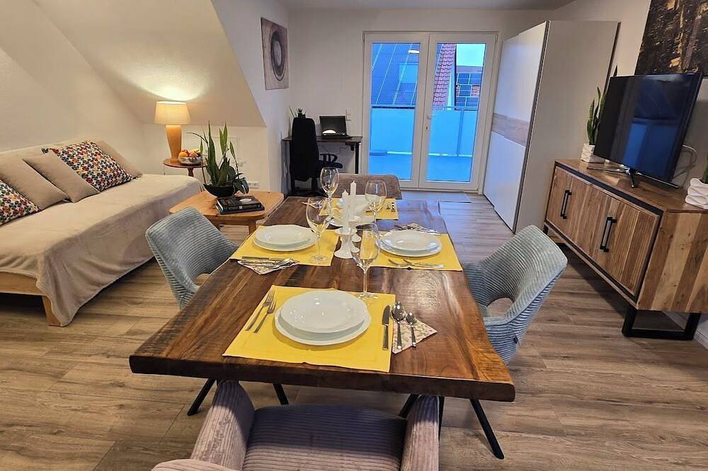 Ganze Wohnung, Exklusive und neue Dachterassenwohnung für max. 3 Personen in Bad Rappenau, Kraichgau