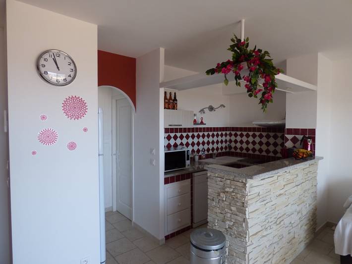 Appartement entier, T2 meublée de tourisme 3 face mer à l'ile rousse in L'Île-Rousse, Région de Calvi