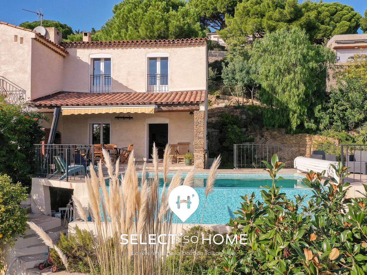 Quiet Family Villa with Private Pool in Le Lavandou, Nationaal park Port-Cros