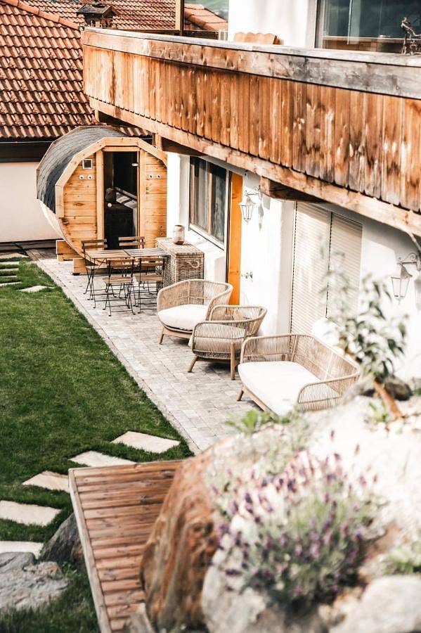 Vakantiewoning voor 4 personen, with terras and uitzicht as well as tuin and sauna in Mieders