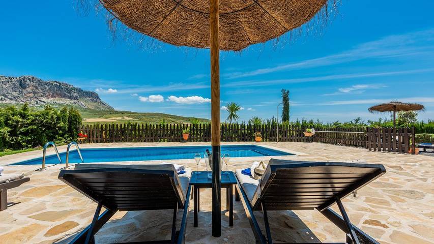 Casa rural para 7 personas, con piscina y balcón/terraza en Antequera - 3