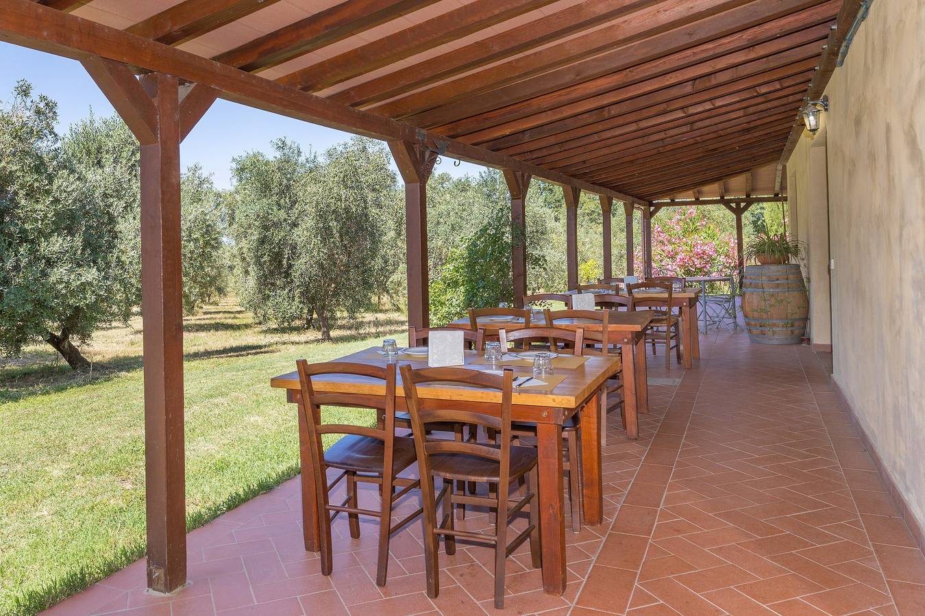 Agriturismo 'Il Nazareno - Il Gheppio' con piscina compartida, Wi-Fi y aire acondicionado in Costa Etrusca