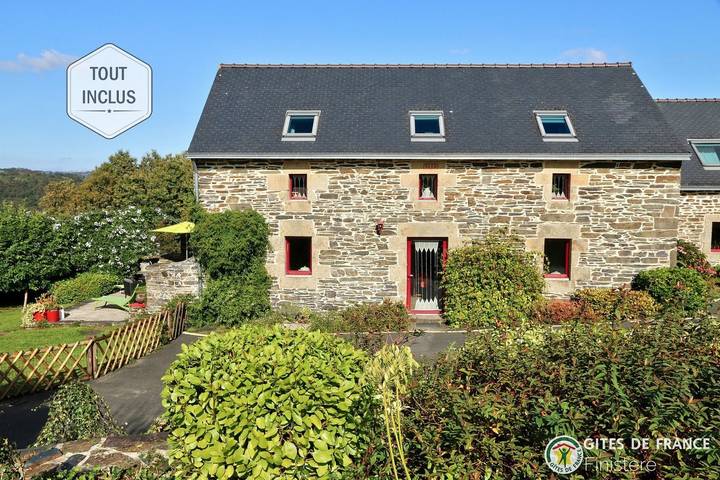 Gîte für 4 Personen, mit Garten und Terrasse, mit Haustier in Finistère