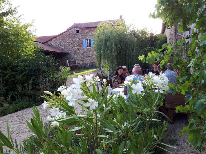 Chambre d’hôte pour 2 personnes, avec Terrasse ainsi que Jardin et Vue