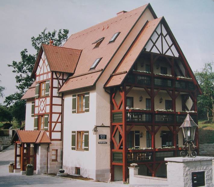 Goldener Hirsch - Einzelzimmer Komfort - Gästehaus in Burgthann, Frankenalb