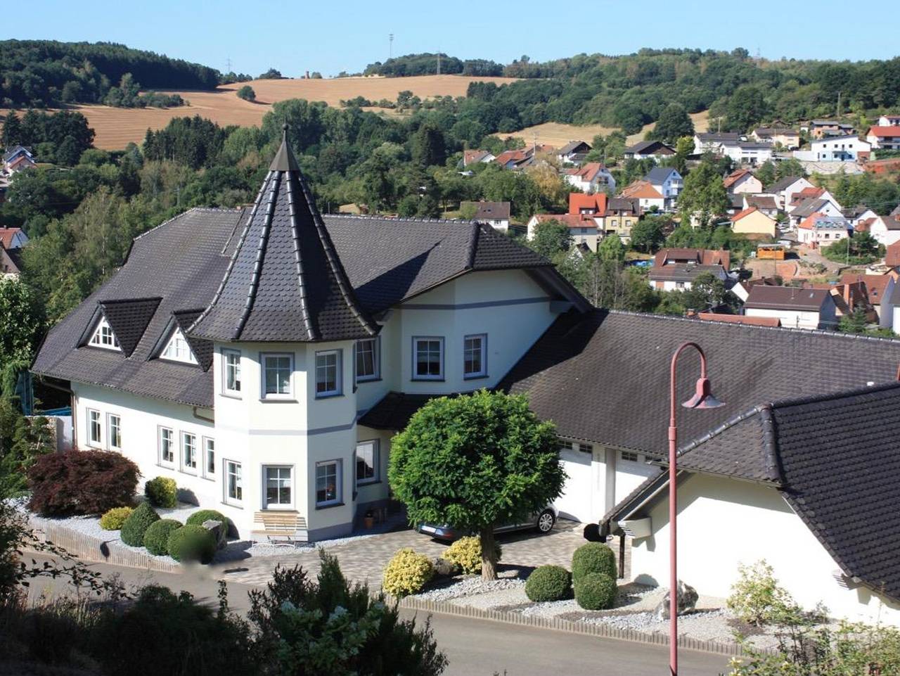 Ganze Ferienwohnung, Feriendomizil Zum Storchennest - Appartement/Fewo, Dusche u. Bad, Wc, 2 Schlafräume in Ohmbach, Saar-Nahe-Bergland