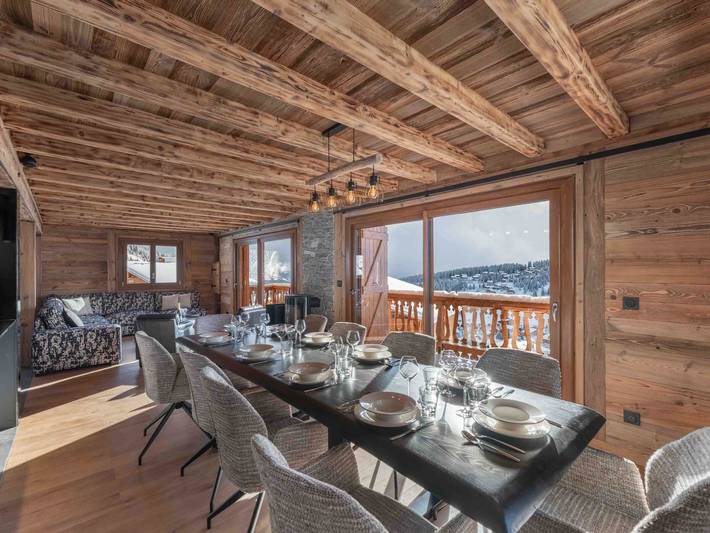 Chalet pour 10 personnes, avec sauna et balcon à Les Saisies - 2