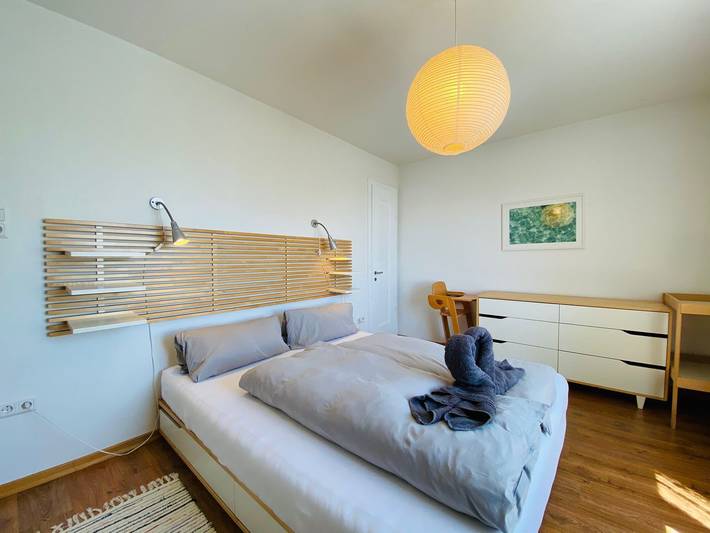 Ferienwohnung für 4 Personen, mit Balkon und Balkon/Terrasse sowie Garten und Seeblick in Obersee (Bodensee) - 3