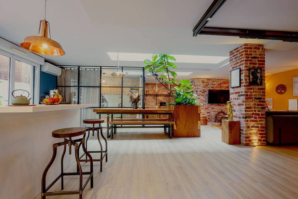Appartement entier, Modern loft - Nice - With parking - Air conditioning -Garden in Nice, Côte méditerranéenne (France)