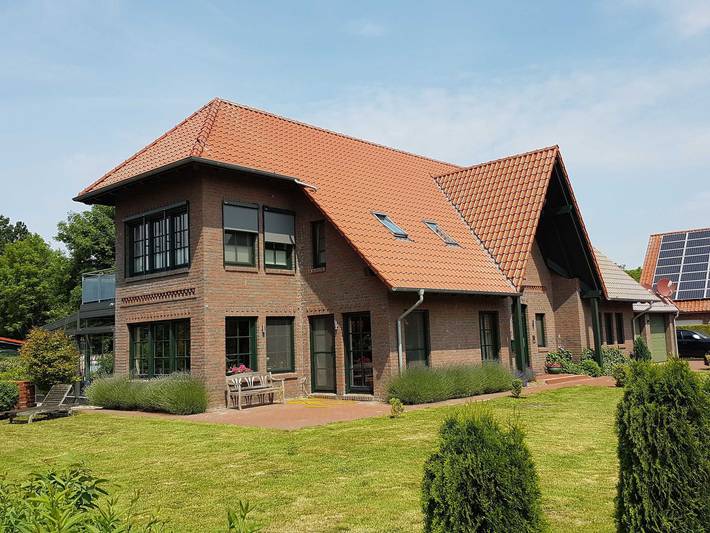 Ferienwohnung für 3 Personen, mit Balkon und Terrasse in Dollart