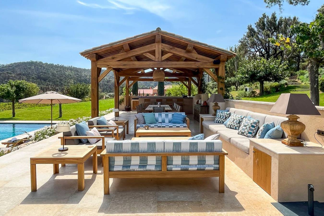 Villa für 13 Personen mit Pool in Grimaud, Mittelmeerküste (Frankreich)