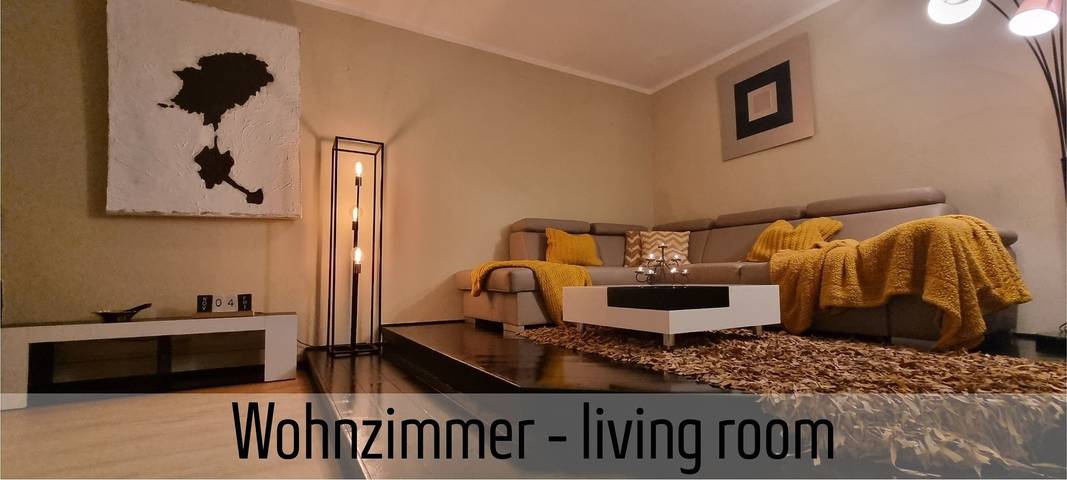 Ferienwohnung für 4 Personen, mit Balkon und Terrasse sowie Ausblick in Bad Oeynhausen