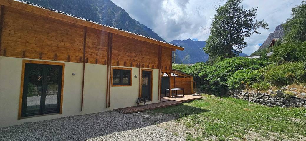 Gemütliches Chalet in Les Deux Alpes 77 m² mit Ausblick in Vénosc, Les Deux Alpes