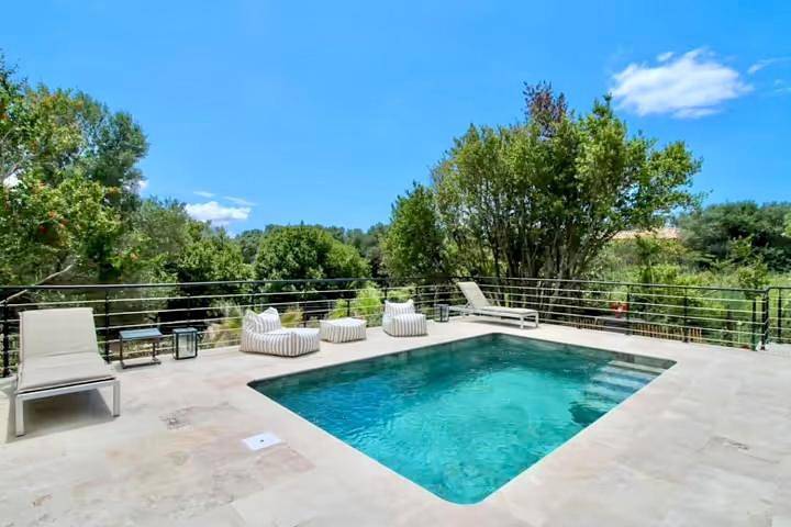 Villa pour 5 personnes, avec vue ainsi que piscine et jardin, adapté aux familles à Pianottoli-Caldarello - 4