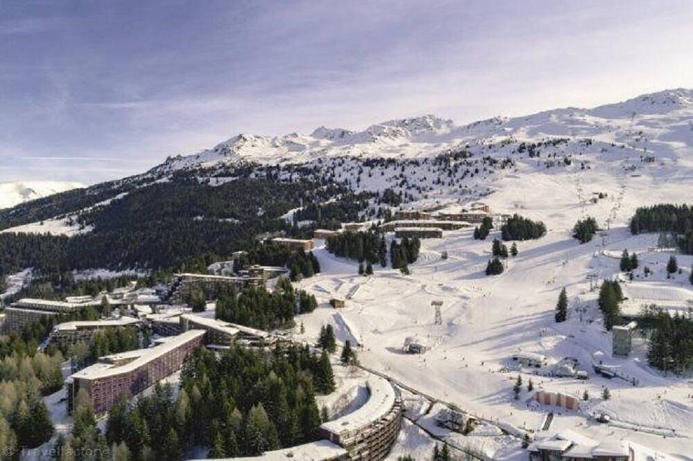 Ganze Wohnung, Arc 1800 - Studio mit Balkon am Fuße der Piste für 5/6 Pers. in Arc 1800, Bourg-Saint-Maurice
