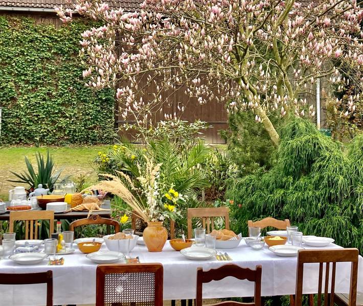 Ferienwohnung für 4 Personen, mit Garten am Fläming