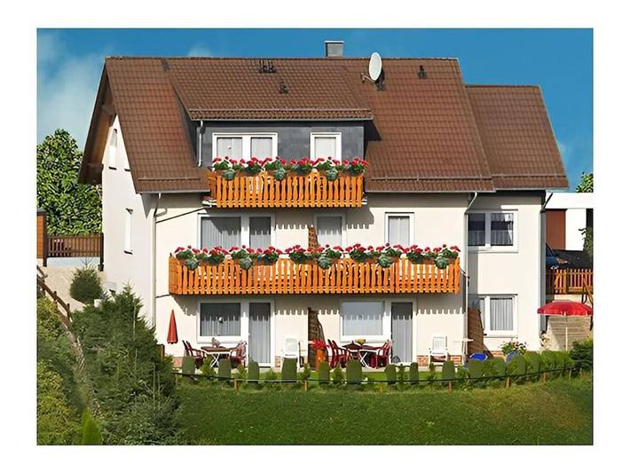 Ferienhaus für 4 Personen, mit Balkon und Terrasse sowie Garten und Sauna in Altenau