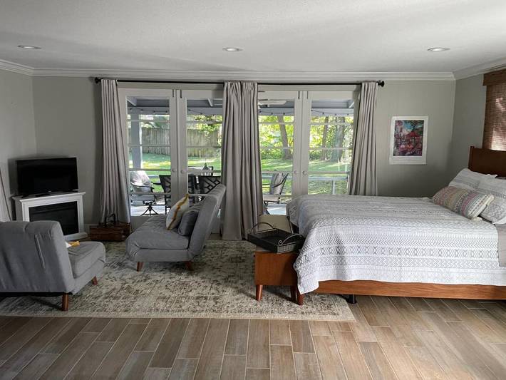 Maison d’hôte pour 2 personnes, avec vue et jardin