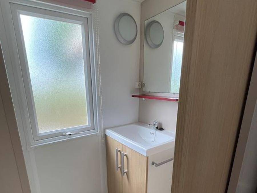 Camping Ushuaïa Villages La Maïade - Mobilheim 4 personen - Family Suite - 30m² - 2 Schlafzimmer + 2 Badezimmer in Mimizan, Côte d’Argent