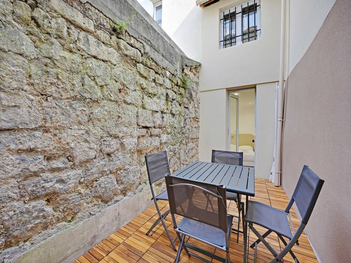 Gîte pour 4 personnes, avec balcon/terrasse et terrasse à Aubervilliers - 2
