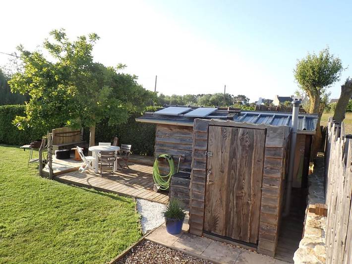 Camping pour 5 personnes, avec Terrasse ainsi que Jardin et Vue dans Côte des Légendes