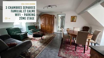 Gîte pour 6 personnes, avec balcon à Ebersheim
