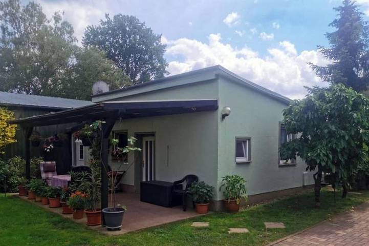Bungalow für 3 Personen, mit Garten