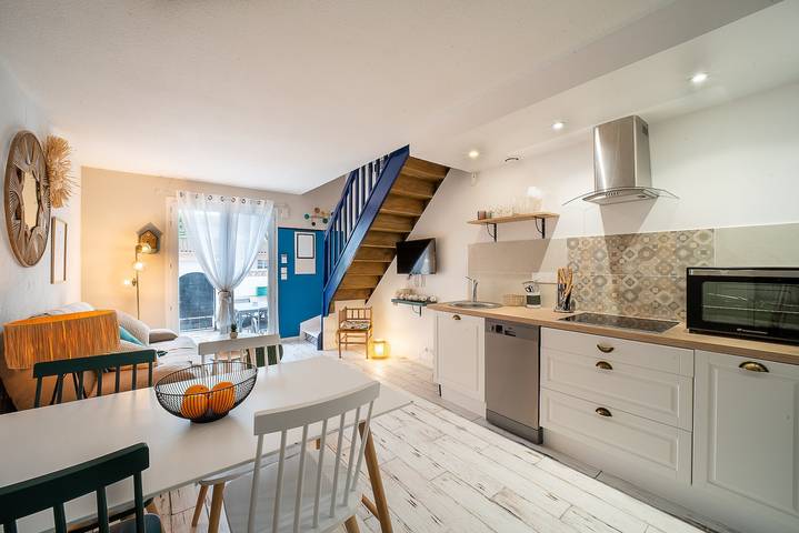 Location de vacances pour 5 personnes, avec jardin et terrasse, animaux acceptés à Canet-en-Roussillon - 4