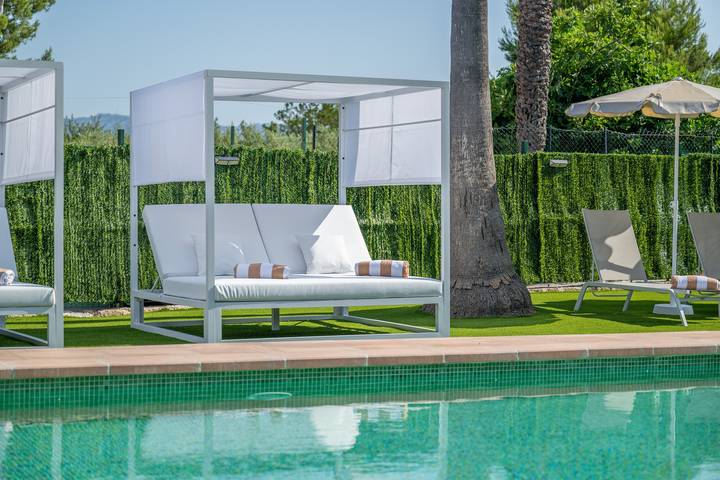 Landhaus 'Son Guillem' mit Bergblick, WLAN und Klimaanlage in Marratxí, Mallorca Westen