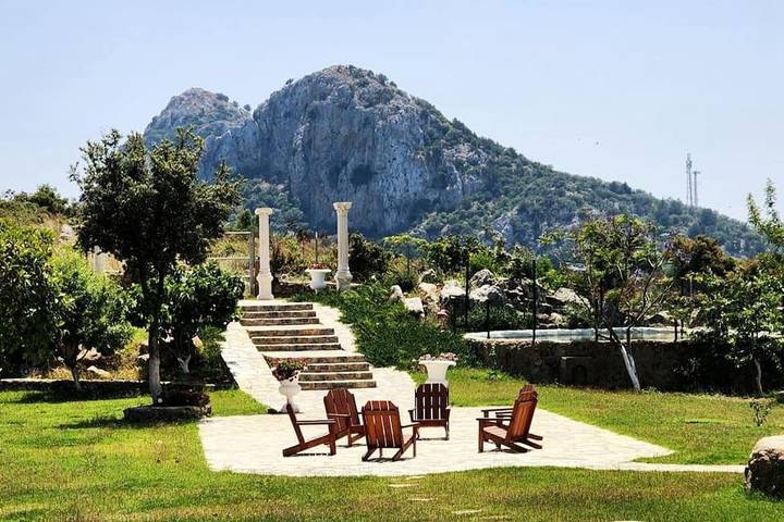 Villa pour 4 personnes, avec jardin et vue à Bodrum