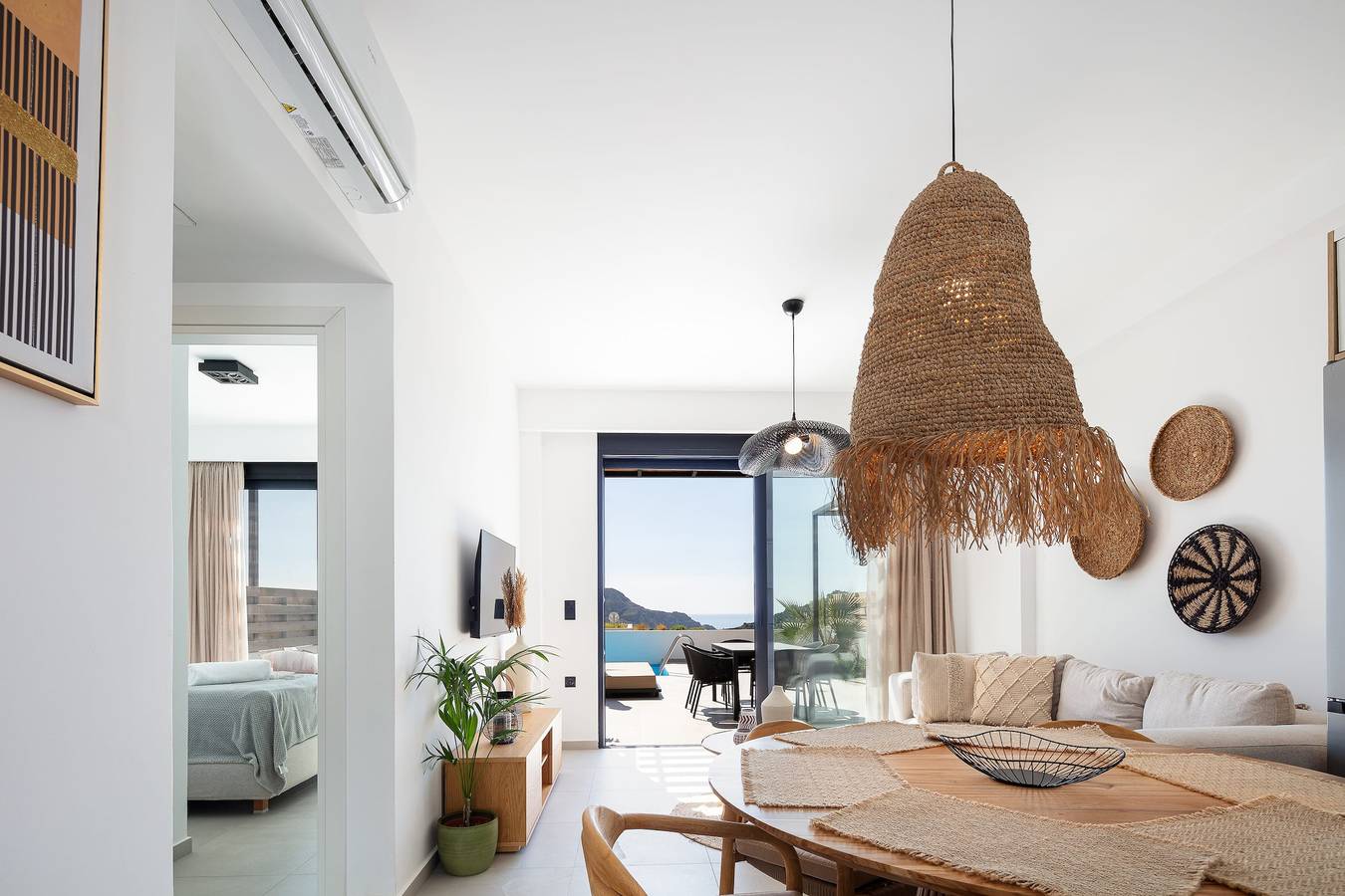 Villa Arkadia with Private pool and Seaview in Rethymno en omgeving