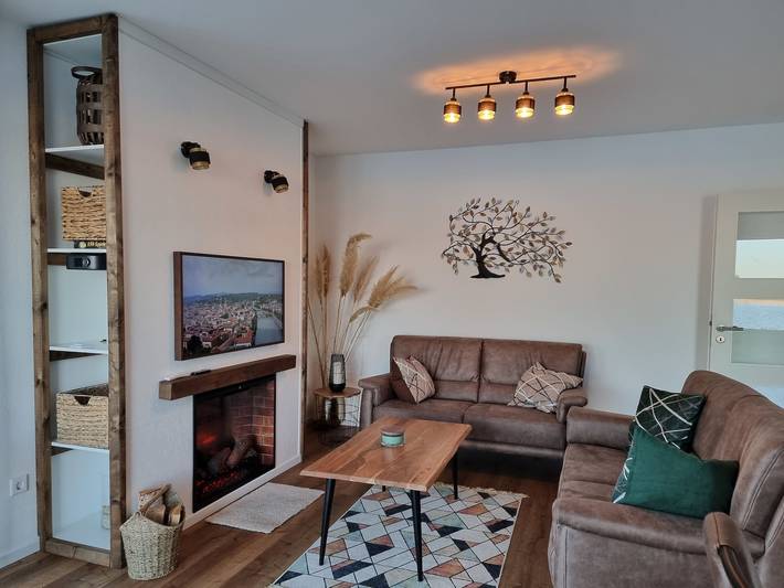 Ferienhaus für 7 Personen, mit Pool und Ausblick sowie Seeblick und Garten, kinderfreundlich in Deutschland - 4