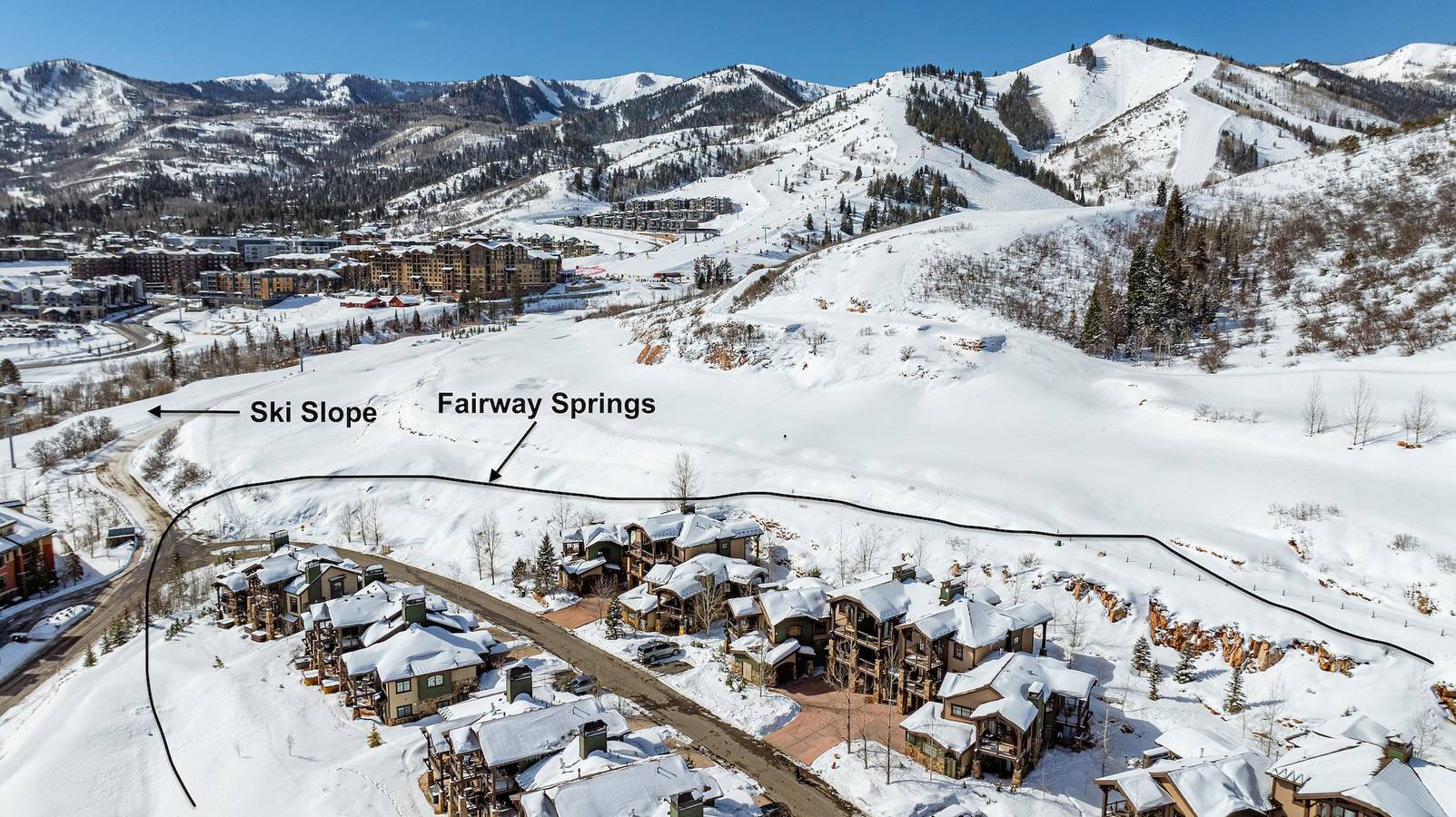Entire apartment, Fairway Springs in Park City in Snyderville, Uinta Wasatch Cache National Forest