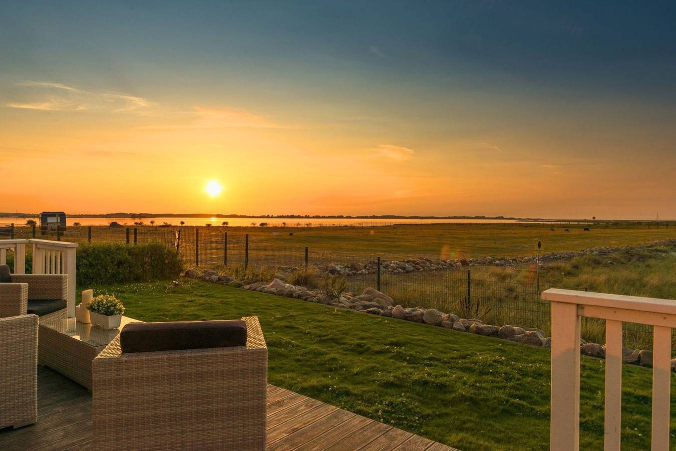 Familienfreundliches "Strandhaus La Vela" mit freiem Ostseeblick und Sandstrand in Olpenitz, Kappeln