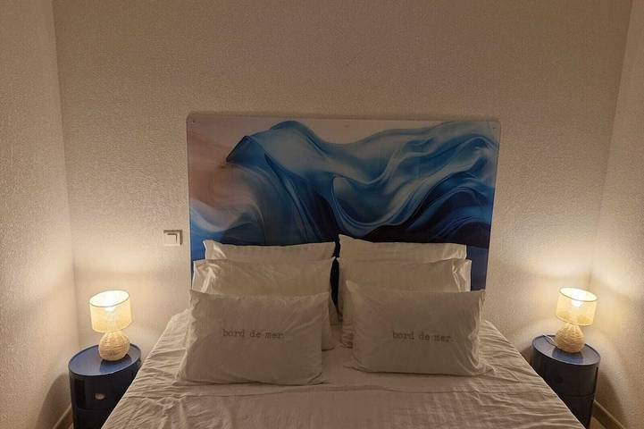Apartamento entero, Charmant T3 Fiore Di Lume, Rénové, 2 Chambres, vue mer in Algajola, Region de Calvi