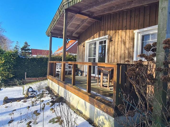Ferienhaus für 3 Personen, mit Terrasse und Garten in Bedekaspel