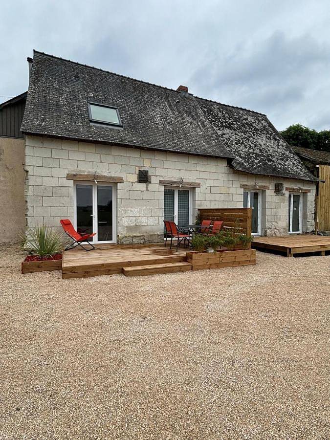 Maison de vacances pour 7 personnes, avec vue ainsi que terrasse et jardin, animaux acceptés