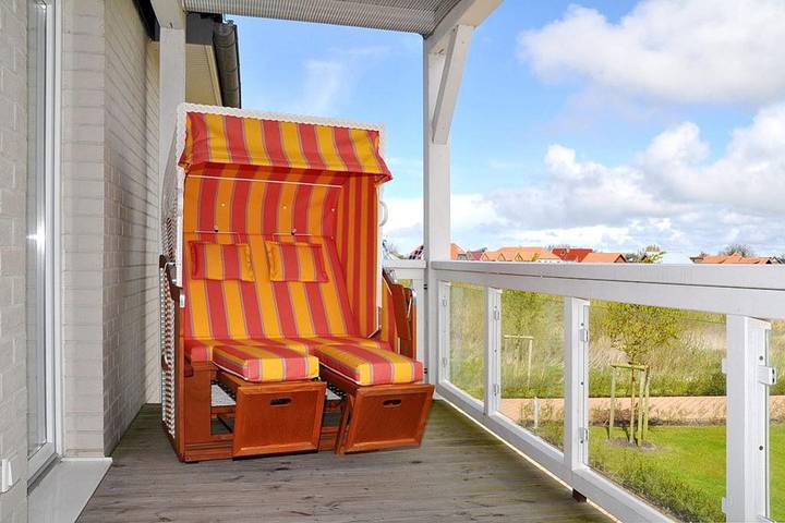 Ferienwohnung für 4 Personen, mit Sauna und Balkon in Wremen - 3