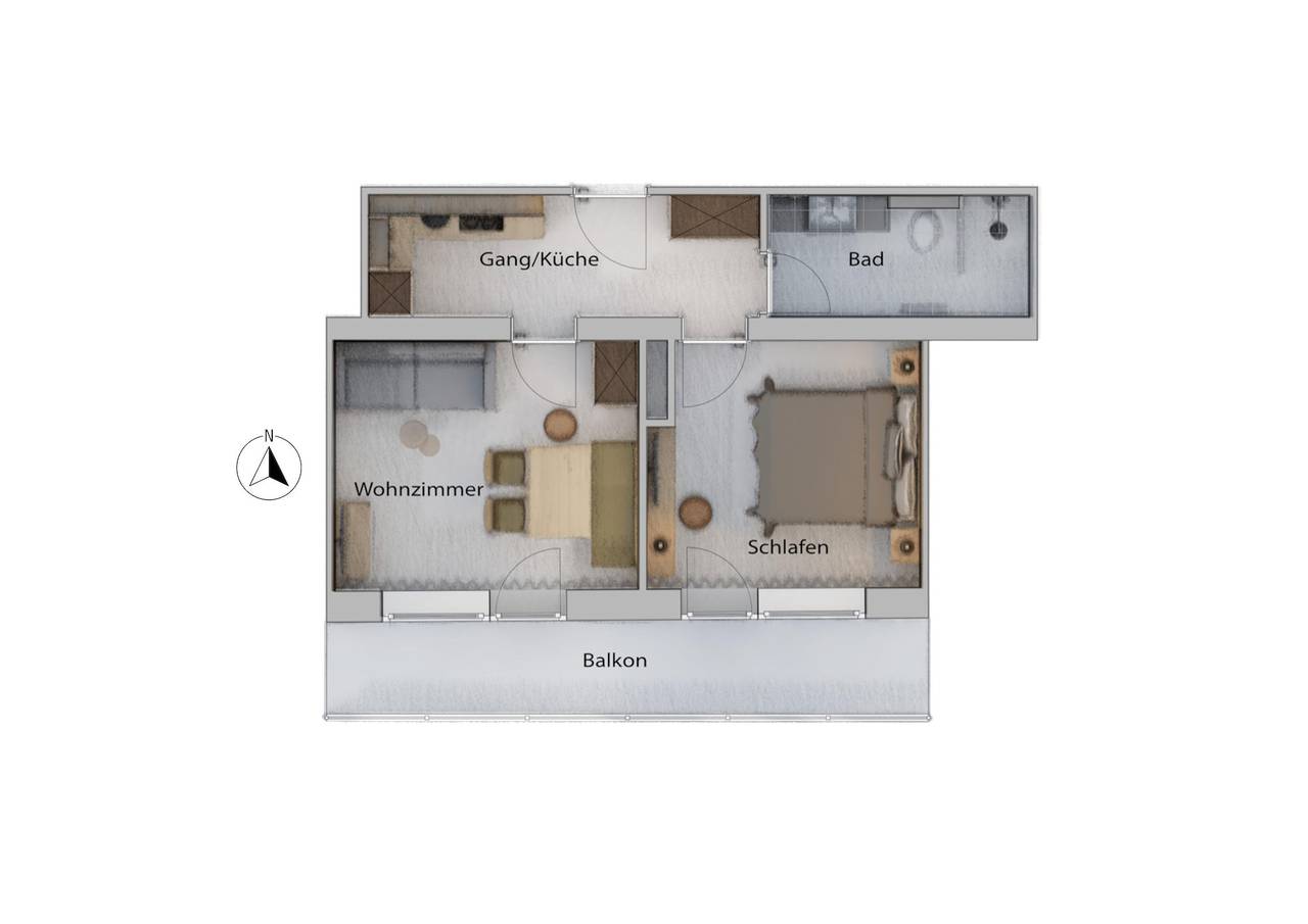 Ganze Ferienwohnung, Appartement 4, Frühstück in Obergurgl, Sölden (Österreich)