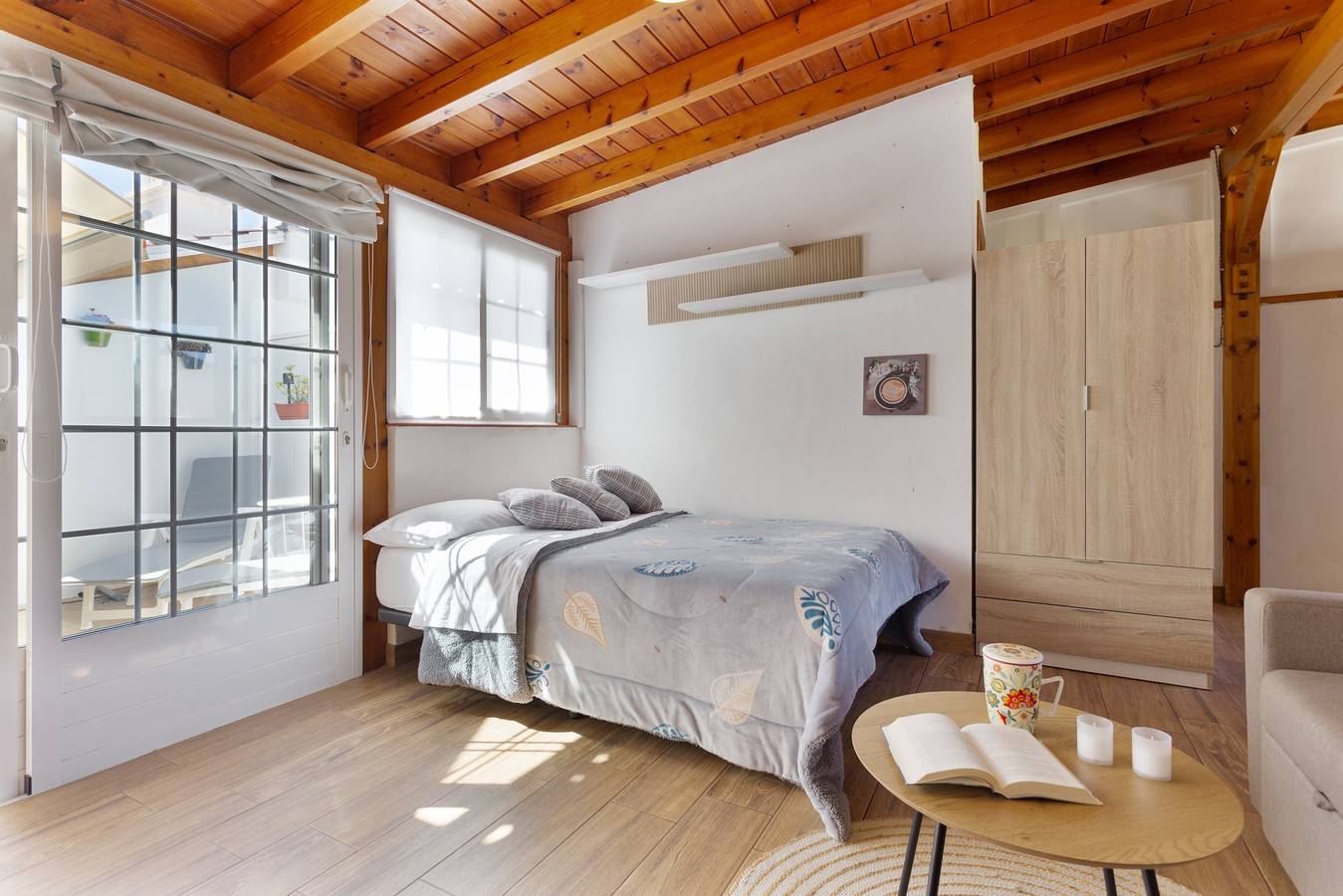 Ganzes Studio, Urlaub 'Studio Home In La Orotava' mit Meerblick, privater Terrasse und Wi-Fi in Dehesa Alta, La Orotava